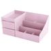 Warkul Cosmetic Storage Box Large Capacity Tidy Keeping Wear-resistant Girl Cosmetics Jewelry Storage Box for Lipstick