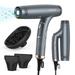 KTENME Professional Hair Dryer with Powerful Brushless Motor Dual Ionic Blow Dryer 110 000 RPM for Fast Drying with Magnetic Nozzle High Speed Super Quiet 12 Adjustment Modes for Salon Home