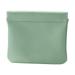 Yubatuo PU-Leather Pocket Cosmetic Bag Cute Small Portable Makeup for Purse Pouch Mini Pu Leather Waterproof Makeover Travel Storage Toiletry for Women Green