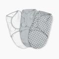 SwaddleMe Original Swaddle 3 pk in Criss Cross Polka Dot Size S/(0-3 Months) | 100% Cotton