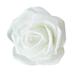 Gole Trade Pack of 50 Artificial Flowers PE Foam Lifelike Simulation Roses Fake Flower Bouquet Decorations Wedding Engagement White 1 Pc
