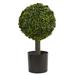 21 Boxwood Ball Topiary Artificial Tree