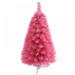 Christmas Pink Tree 2 ft/60cm Mini Desktop Decoration Tree Artificial Christmas Pine with Foldable Stand Easy Assembly Holiday Decoration