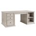 Tuscan Double Pedestal Desk - Taupe - Ballard Designs - Ballard Designs