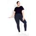 Supima High Rise Legging Navy - tall