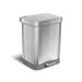 GLAD™ All Stainless Steel Kitchen Step Trash Can Stainless Steel in Gray | 31.25 H x 18 W x 17.25 D in | Wayfair GLD-74525