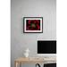 Made & Curated Papaver Somniferum by Harold Davis - Photograph Paper in Black/Red | 17.2 H x 21.2 W x 0.87 D in | Wayfair