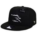 Men's 3BRAND by Russell Wilson Black/Camo Fashion Snapback Adjustable Hat