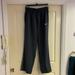 Nike Pants | Nike Unisex Dark Gray Athletic Pants Sz Large | Color: Gray/White | Size: L