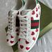 Gucci Shoes | Brand New Gucci Sneakers. Size 39 + (9 1/2) Women’s Sneakers. Red Hearts | Color: Red | Size: 9.5