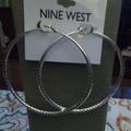 Nine West Jewelry | Hoops, *Last Drop* | Color: Silver | Size: Os