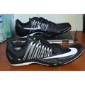 Nike Shoes | Nike Zoom Flywire Black/White Metal Cleats Men's 11.5n. Racing Spirit Track Shoe | Color: Black/White | Size: 11.5