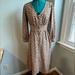 J. Crew Dresses | J.Crew Midi Dress, Animal Print - Size 2 | Color: Tan | Size: 2