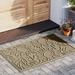 Matterly Waterhog Sunshine Day 23 In. X 35 In. Indoor Outdoor Door Mat Synthetics in Brown | 35 H x 23 W x 0.37 D in | Wayfair 20828500023