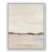 Red Barrel Studio® Neutral Soft Landscape - Painting Canvas in Black/Brown/White | 31.75 H x 25.75 W x 1.75 D in | Wayfair