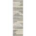 White 87 x 24 x 0.4 in Area Rug - Well Woven Mystic Athena Tribal Moroccan Light Grey Area Rug, Polypropylene | 87 H x 24 W x 0.4 D in | Wayfair