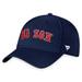 Men's Fanatics Branded Navy Boston Red Sox Cooperstown Core Flex Hat