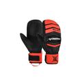 Fäustlinge REUSCH "Worldcup Warrior Team Mitten" Gr. 10, schwarz (schwarz, rot) Damen Handschuhe Fäustlinge