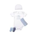 Erstausstattungspaket LILIPUT "Little and Loved" Gr. 62/68, weiß (weiß, blau) Baby KOB Set-Artikel Outfits