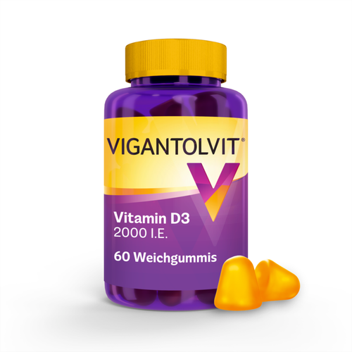 Vigantolvit – VIGANTOLVIT 2000 I.E. Vitamin D3 Weichgummis Vitamine