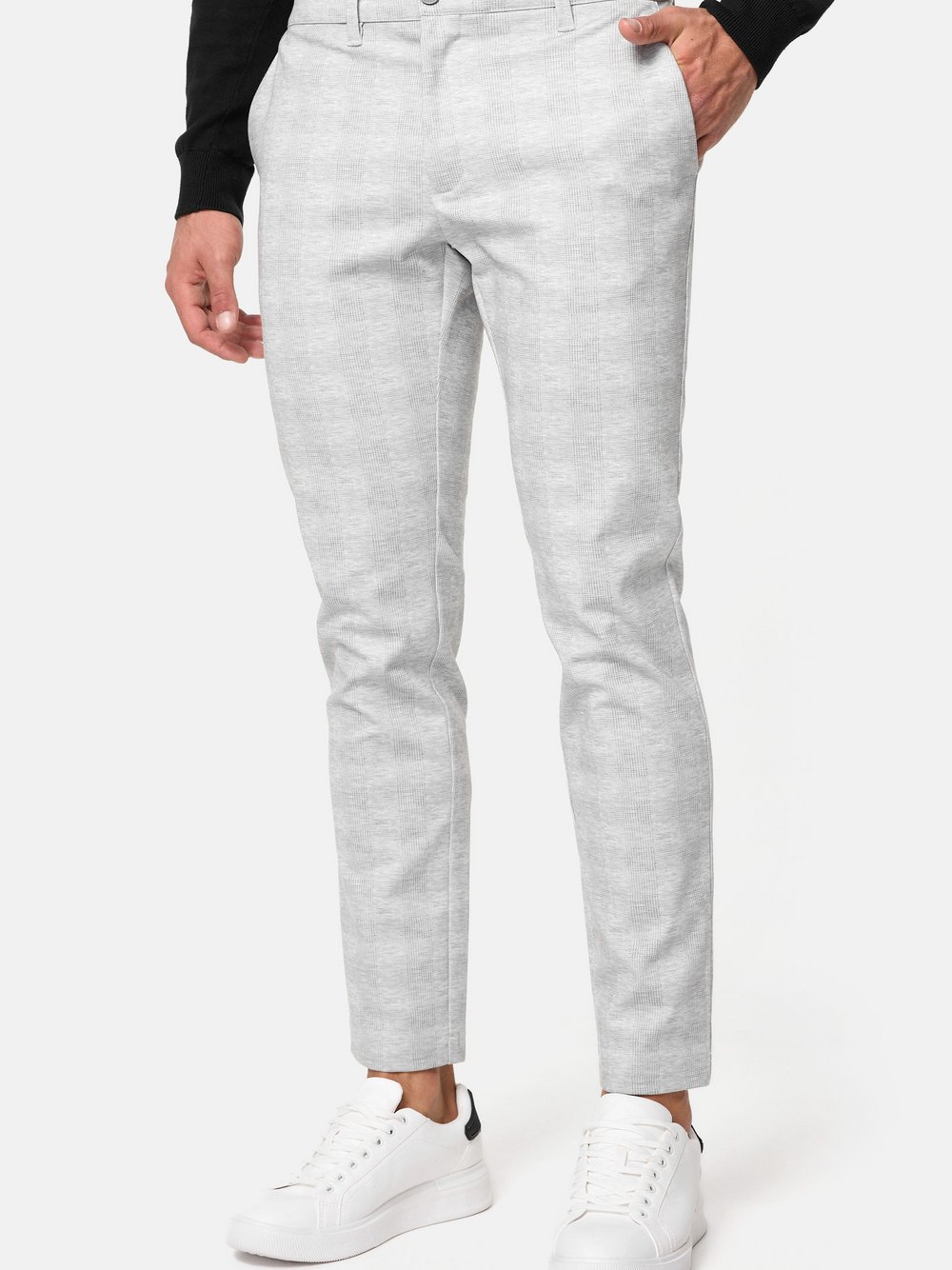 Indicode Hose Herren hellgrau, 29-32 Image