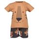 BLUE SEVEN - T-Shirt Little Tiger Mit Shorts In Kupfer, Gr.68