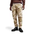 G-STAR RAW Herren Rovic Zip 3D Regular Tapered Hose, Mehrfarben (dk brick desert camo D02190-D326-D935), 36W / 34L