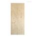 Barn Door - IsLife Paneled Wood Knotty Barn Door Without Installation Hardware Kit Wood in Brown | Wayfair DOOR-36IZ-IN