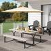 Rectangular 4 - Person Outdoor Dining Set