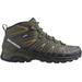 Salomon X Ultra Pioneer Mid CSWP Hiking Boots Synthetic Men's, Olive Night/Beluga/Amber Gold SKU - 616116