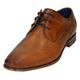 Schnürschuh BUGATTI Gr. 44, braun (cognac used) Herren Schuhe Business