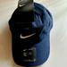 Nike Accessories | New Nike Child Unisex Cap/Hat. Navy Blue. | Color: Blue/White | Size: Child Size 4-7