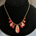 Kate Spade Jewelry | (#96) Nwot Kate Spade Floral Design Necklace | Color: Pink/Red | Size: Os