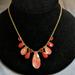 Kate Spade Jewelry | (#96) Nwot Kate Spade Floral Design Necklace | Color: Pink/Red | Size: Os