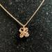 Kate Spade Jewelry | (#90) Nwot Kate Spade Rose Gold Toned Necklace With Knot Designed Pendant | Color: Gold/Pink | Size: Os