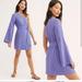 Free People Dresses | Free People Eyein’ This Mini Dress | Color: Purple/White | Size: Xs