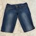 American Eagle Outfitters Shorts | American Eagle Studded Pocket Detail Bermuda Denim Shorts | Color: Blue | Size: 6