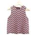 Anthropologie Tops | Anthropologie Postmark Textured Chevron Print Tank | Color: Blue/Pink | Size: S