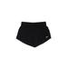 Reebok Athletic Shorts: Black Print Activewear - Women's Size Small