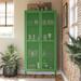 Novogratz Channing 72.83" Tall Steel 2 - Door Accent Cabinet Metal in Green | 72.83 H x 35.38 W x 15.75 D in | Wayfair 2008937COM