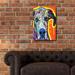 Red Barrel Studio® "Great Dane" By Dean Russo, Acrylic Glass Wall Art Plastic/Acrylic | 24 H x 16 W x 0.2 D in | Wayfair