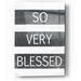 Trinx So Very Blessed by Jaxn Blvd - Unframed Textual Art Plastic/Acrylic | 16 H x 12 W x 0.13 D in | Wayfair C139445060DB4D25B77B9E431FD17FCF