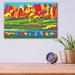 Red Barrel Studio® Fall Landscape by Howie Green - Unframed Painting Plastic/Acrylic | 12 H x 16 W x 0.13 D in | Wayfair