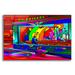 Red Barrel Studio® Nighthawks by Howie Green - Unframed Painting Plastic/Acrylic | 16 H x 24 W x 0.2 D in | Wayfair