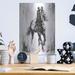 Union Rustic Rustic Stallion I by Ethan Harper - Unframed Print on Metal in Black | 16 H x 12 W x 0.13 D in | Wayfair