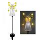 Solar Angel Garden Stake Lights Solar Garden Stake Lights Angel Solar Outdoor Garden Lights Solar Garden Lights Garden Decor Christmas Decorations Yellow