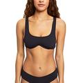 ESPRIT Damen Joia Beach Flexiwire Bikini, Schwarz, 40C