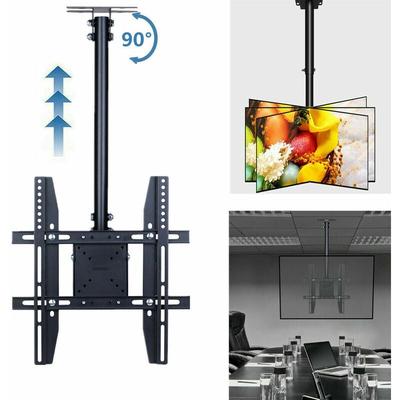 Unho - tv Deckenhalterung Fernseher Halterung Deckenhalter Klappbar Ausziehbar Schwenkbar für Image