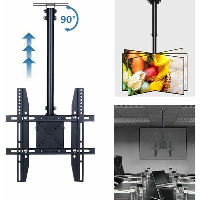 Unho - tv Deckenhalterung Fernseher Halterung Deckenhalter Klappbar Ausziehbar Schwenkbar für