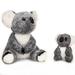 VRURC Simulation Australia Koala Plush Toy Soft Accompany Doll Home Decor Mom Baby Kids Simulation Koala Bear Plush Craft Toy Stuffed Animal Doll Koala Stuffed Toy GREY MOTHER AND SON